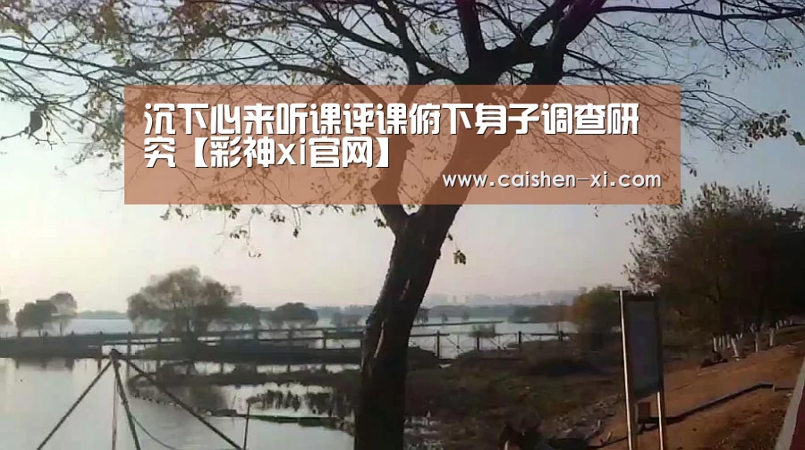沉下心来听课评课俯下身子调查研究【彩神xi官网】(图1) 彩神xi